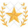 golden star icon png