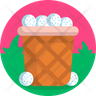 golf-ball logos