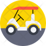 golf trolley icon png