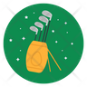 golf club bag emoji