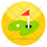 golf course icon svg