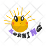 free happy morning icons