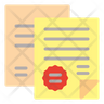 icon for government document