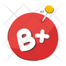icon for b grade
