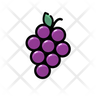 juicy grape emoji