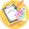 icon for pencil grip