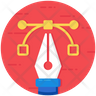 digital graph icon png