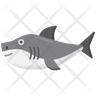 great white shark icons