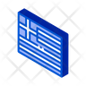 icon greece flag