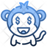 greedy face icon png
