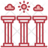 icons for roman pillar