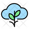 green cloud icons free
