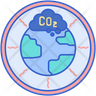 icons of greenhouse gases