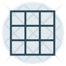 icon grid menu