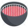 grill pan symbol