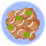 grilled beef symbol