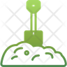 digging grave icon png