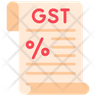 icons of gst invoice
