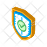 icon verify shield
