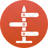 icon for directional guide