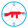 free gun target icons