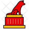 hachiko statue logo