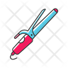 icon for hair curler