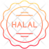 halal meal icon png