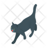 horror cat icon png