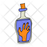 evil hand logo