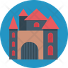 free brick castle icons