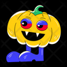 laughing pumpkin icons