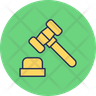hammer law icons