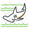 icon for hammerhead shark