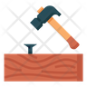 icon for hammering