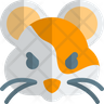 hamster pouting icon svg