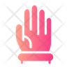 icons for ppe gloves