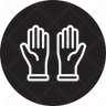 safety glove icon