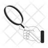 hand holding glass icon png