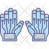 hand in vr icon png