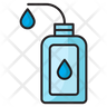 icons of hand wash bottle