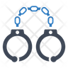 handcuffed symbol