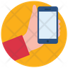 icon for handheld phone