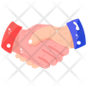 icon for handshake