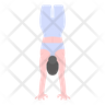 icon for handstand