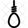 hanging suicide icon svg