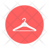 free wardrobe hanger icons