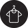 icon for hanging clothes
