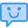 happy chat logos