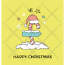 happy christmas icon png